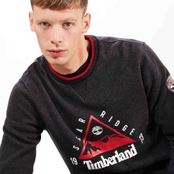 Ανδρικό Φούτερ Γκρι Brushback Scar Ridge Crew Sweatshirt A1MIH-M46 Timberland