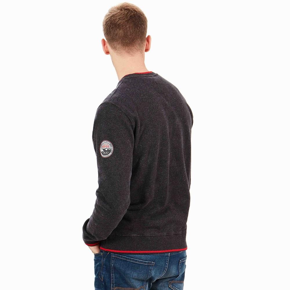 TIMBERLAND</br>Ανδρικό Φούτερ Γκρι Brushback Scar Ridge Crew Sweatshirt A1MIH-M46 Timberland TIMBERLAND</br>Ανδρικό Φούτερ Γκρι Brushback Scar Ridge Crew Sweatshirt A1MIH-M46 Timberland