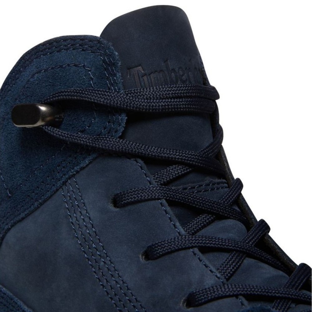 TIMBERLAND</br>Ανδρικά Μποτάκια Μπλε Nubuck Δέρμα Flyroam Hike A1SBX Timberland