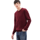 TIMBERLAND</br>Ανδρικό Πουλόβερ Μπορντώ Philips Brook Lambswool Cable Crew Sweater A1WE8-V15 Timberland TIMBERLAND</br>Ανδρικό Πουλόβερ Μπορντώ Philips Brook Lambswool Cable Crew Sweater A1WE8-V15 Timberland