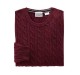 TIMBERLAND</br>Ανδρικό Πουλόβερ Μπορντώ Philips Brook Lambswool Cable Crew Sweater A1WE8-V15 Timberland TIMBERLAND</br>Ανδρικό Πουλόβερ Μπορντώ Philips Brook Lambswool Cable Crew Sweater A1WE8-V15 Timberland