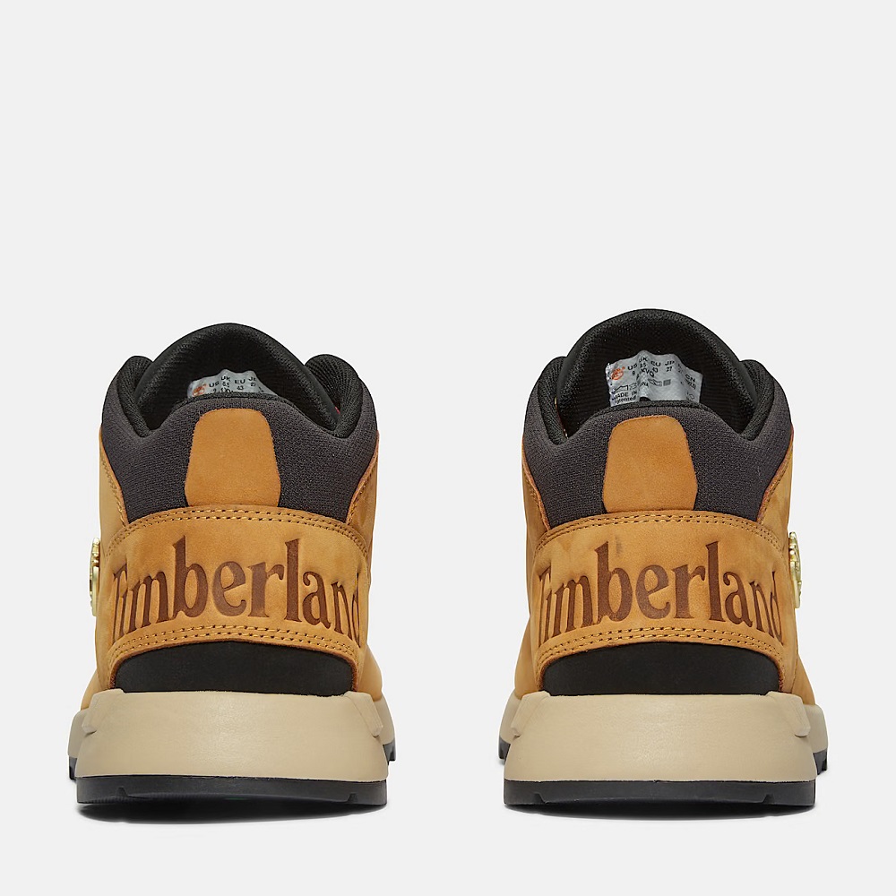 TIMBERLAND</br>Timberland Sprint Trekker Mid Lace A1XVQ-231 Ανδρικά Μποτάκια Κίτρινο Δέρμα Nubuck TIMBERLAND</br>Timberland Sprint Trekker Mid Lace A1XVQ-231 Ανδρικά Μποτάκια Κίτρινο Δέρμα Nubuck