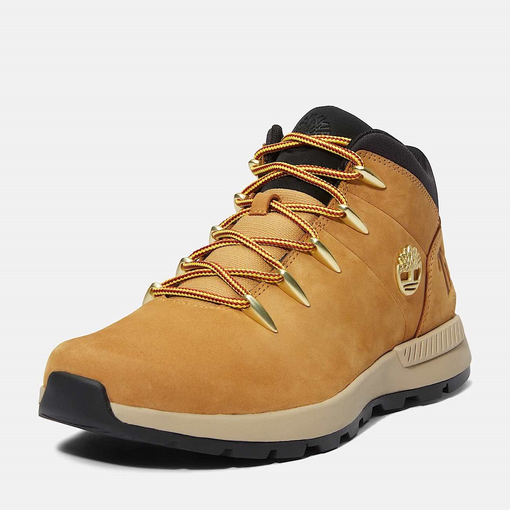 TIMBERLAND</br>Timberland Sprint Trekker Mid Lace A1XVQ-231 Ανδρικά Μποτάκια Κίτρινο Δέρμα Nubuck TIMBERLAND</br>Timberland Sprint Trekker Mid Lace A1XVQ-231 Ανδρικά Μποτάκια Κίτρινο Δέρμα Nubuck