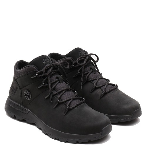 Ανδρικά Μποτάκια Μαύρο Δέρμα Nubuck Sprint Trekker Mid Lace A1YN5-015 Timberland Ανδρικά Μποτάκια Μαύρο Δέρμα Nubuck Sprint Trekker Mid Lace A1YN5-015 Timberland