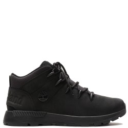 Ανδρικά Μποτάκια Μαύρο Δέρμα Nubuck Sprint Trekker Mid Lace A1YN5-015 Timberland
