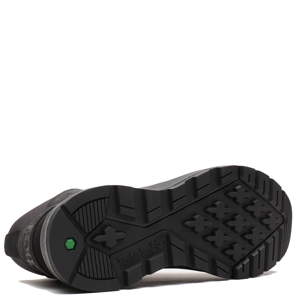 TIMBERLAND</br>Ανδρικά Μποτάκια Μαύρο Δέρμα Nubuck Sprint Trekker Mid Lace A1YN5-015 Timberland