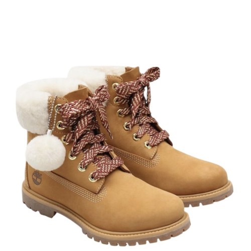 Γυναικεία Μποτάκια Κίτρινο Nubuck A21V7-231 Timberland