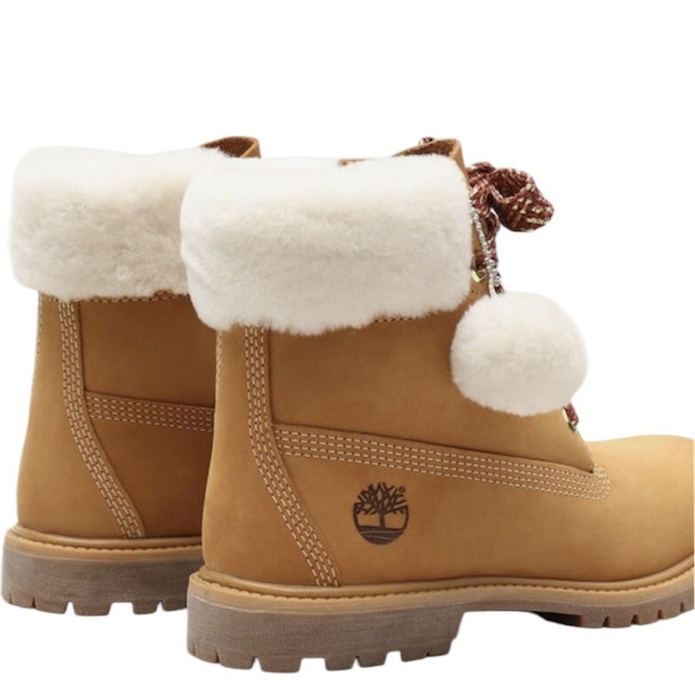 TIMBERLAND</br>Γυναικεία Μποτάκια Κίτρινο Nubuck A21V7-231 Timberland