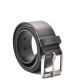 TIMBERLAND</br>Ανδρική Ζώνη Μαύρο Δέρμα 40mm Rolston Recycled Leather Belt A23UE-001 Timberland