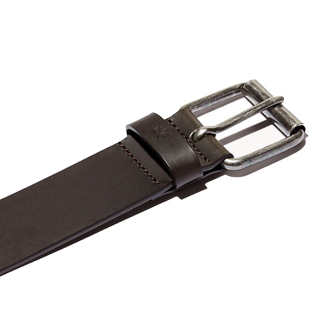TIMBERLAND</br>Ανδρική Ζώνη Καφέ Δέρμα 40mm Rolston Recycled Leather Belt A23UE-242 Timberland