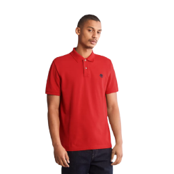 Ανδρικό Polo T-shirt Κόκκινο SS Millers River Pique Polo Regular A26N4-P92 Timberland