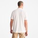 TIMBERLAND</br>Ανδρικό Polo T-shirt Λευκό SS Millers River Pique Polo Regular A26N4-100 Timberland TIMBERLAND</br>Ανδρικό Polo T-shirt Λευκό SS Millers River Pique Polo Regular A26N4-100 Timberland
