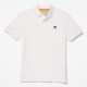 TIMBERLAND</br>Ανδρικό Polo T-shirt Λευκό SS Millers River Pique Polo Regular A26N4-100 Timberland TIMBERLAND</br>Ανδρικό Polo T-shirt Λευκό SS Millers River Pique Polo Regular A26N4-100 Timberland