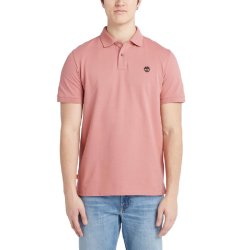 TIMBERLAND</br>Ανδρικό Polo T-shirt Σομόν SS Millers River Pique Polo Regular A26N4-DJ1 Timberland