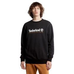 TIMBERLAND</br>Ανδρικό Φούτερ Μαύρο Wind, Water, Earth & Sky™ Sweatshirt A27HC-001 Timberland