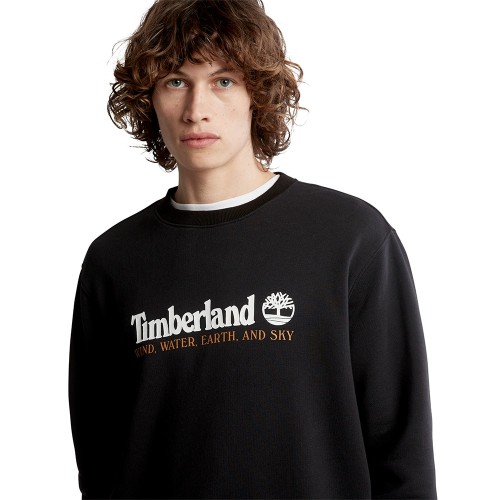 Ανδρικό Φούτερ Μαύρο Wind, Water, Earth & Sky™ Sweatshirt A27HC-001 Timberland Ανδρικό Φούτερ Μαύρο Wind, Water, Earth & Sky™ Sweatshirt A27HC-001 Timberland