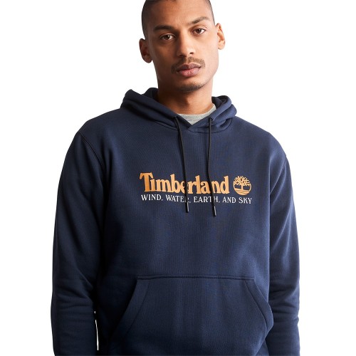 Ανδρικό Φούτερ Μπλε Wind, Water, Earth & Sky™ Hoodie A27HN-U10 Timberland Ανδρικό Φούτερ Μπλε Wind, Water, Earth & Sky™ Hoodie A27HN-U10 Timberland