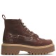 TIMBERLAND</br>Timberland Stone Street Mid Lace Up Boot A27YZ-EIW Γυναικεία Μποτάκια Μπορντό Δέρμα