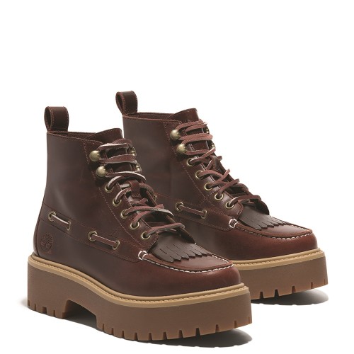 Timberland Stone Street Mid Lace Up Boot A27YZ-EIW Γυναικεία Μποτάκια Μπορντό Δέρμα Timberland Stone Street Mid Lace Up Boot A27YZ-EIW Γυναικεία Μποτάκια Μπορντό Δέρμα