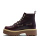 TIMBERLAND</br>Timberland Stone Street Mid Lace Up Boot A27YZ-EIW Γυναικεία Μποτάκια Μπορντό Δέρμα