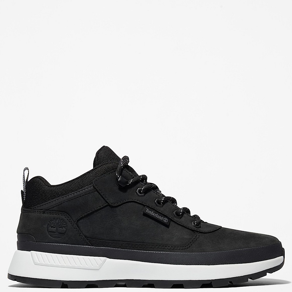 TIMBERLAND</br>Timberland Field Trekker Low Lace A2A58-015 Ανδρικά Μποτάκια Μαύρο Δέρμα Nubuck