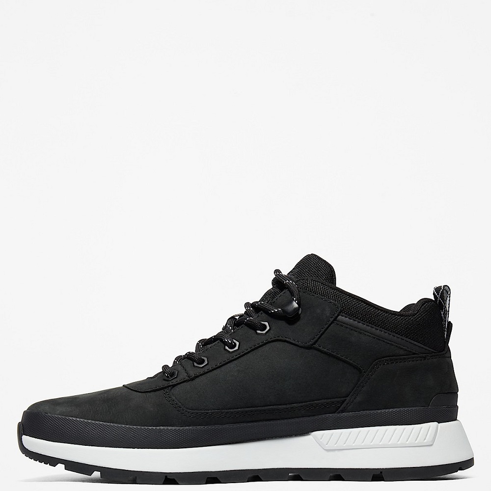 TIMBERLAND</br>Timberland Field Trekker Low Lace A2A58-015 Ανδρικά Μποτάκια Μαύρο Δέρμα Nubuck