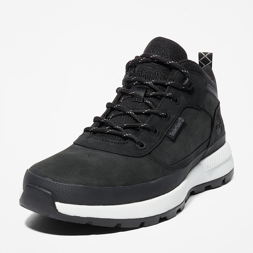 TIMBERLAND</br>Timberland Field Trekker Low Lace A2A58-015 Ανδρικά Μποτάκια Μαύρο Δέρμα Nubuck