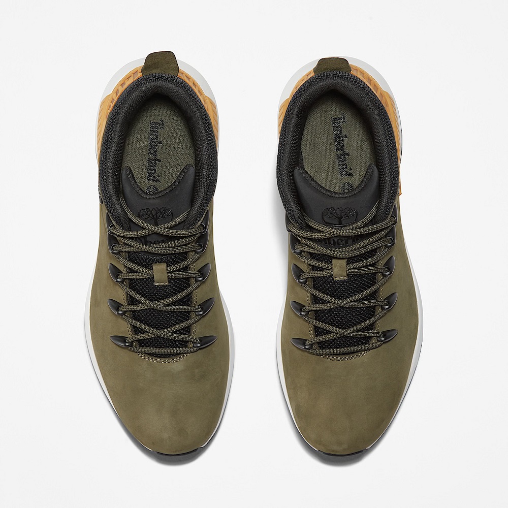 TIMBERLAND</br>Timberland Sprint Trekker Mid Lace A2ABV-A58 Ανδρικά Μποτάκια Χακί Δέρμα Nubuck TIMBERLAND</br>Timberland Sprint Trekker Mid Lace A2ABV-A58 Ανδρικά Μποτάκια Χακί Δέρμα Nubuck