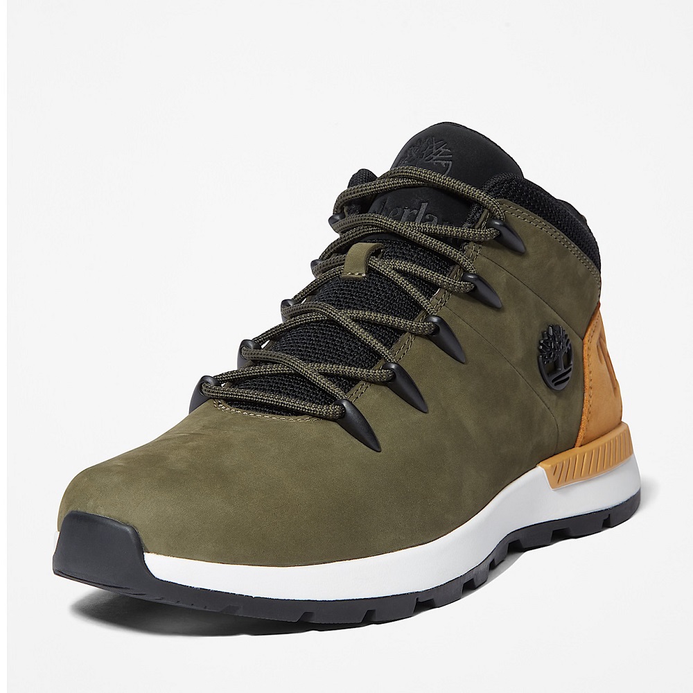 TIMBERLAND</br>Timberland Sprint Trekker Mid Lace A2ABV-A58 Ανδρικά Μποτάκια Χακί Δέρμα Nubuck TIMBERLAND</br>Timberland Sprint Trekker Mid Lace A2ABV-A58 Ανδρικά Μποτάκια Χακί Δέρμα Nubuck