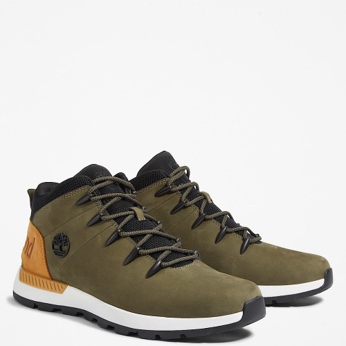 Timberland Sprint Trekker Mid Lace A2ABV-A58 Ανδρικά Μποτάκια Χακί Δέρμα Nubuck Timberland Sprint Trekker Mid Lace A2ABV-A58 Ανδρικά Μποτάκια Χακί Δέρμα Nubuck