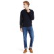 TIMBERLAND</br>Ανδρικό Πουλόβερ Μπλε LS Cohas Brook Merino Crewneck Sweater A2BFH-433 Timberland TIMBERLAND</br>Ανδρικό Πουλόβερ Μπλε LS Cohas Brook Merino Crewneck Sweater A2BFH-433 Timberland