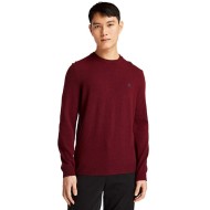 Ανδρικό Πουλόβερ Μπορντώ LS Cohas Brook Merino Crewneck Sweater A2BFH-BZ9 Timberland