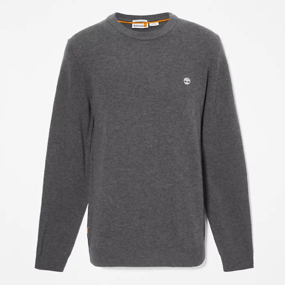 TIMBERLAND</br>Ανδρικό Πουλόβερ Γκρι LS Cohas Brook Merino Crewneck Sweater A2BFH-U14 Timberland TIMBERLAND</br>Ανδρικό Πουλόβερ Γκρι LS Cohas Brook Merino Crewneck Sweater A2BFH-U14 Timberland
