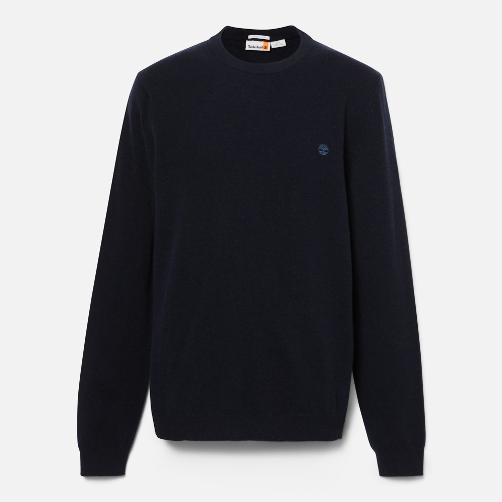 TIMBERLAND</br>Ανδρικό Πουλόβερ Μπλε LS Cohas Brook Merino Crewneck Sweater A2BFH-Z02 Timberland TIMBERLAND</br>Ανδρικό Πουλόβερ Μπλε LS Cohas Brook Merino Crewneck Sweater A2BFH-Z02 Timberland