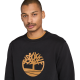 TIMBERLAND</br>Timberland Kennebec River Tree Logo Sweatshirt A2BJ8-P56 Ανδρικό Φούτερ Μαύρο