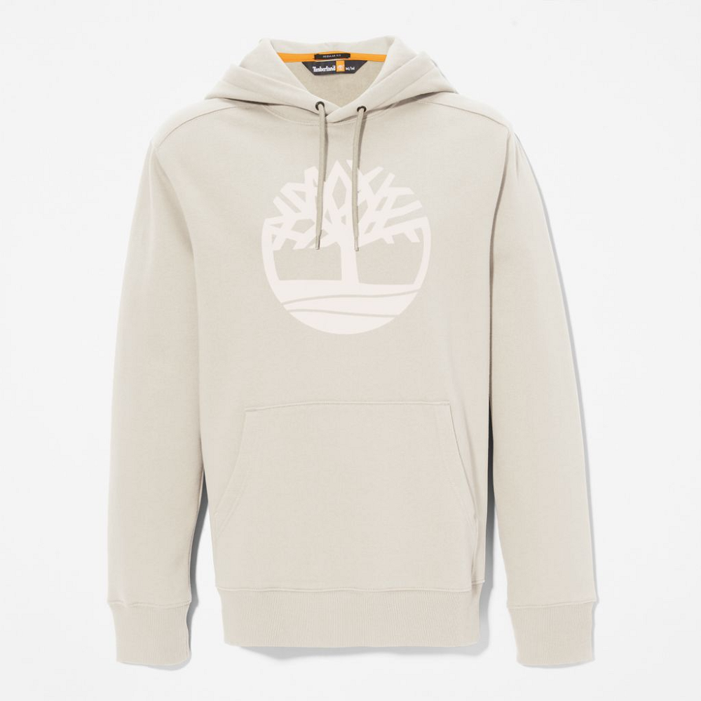 TIMBERLAND</br>Ανδρικό Φούτερ Μπεζ Timberland® Core Tree Logo Hoodie A2BJH-CY2 Timberland TIMBERLAND</br>Ανδρικό Φούτερ Μπεζ Timberland® Core Tree Logo Hoodie A2BJH-CY2 Timberland