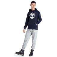 Ανδρικό Φούτερ Μπλε Timberland® Core Tree Logo Hoodie A2BJH-U10 Timberland