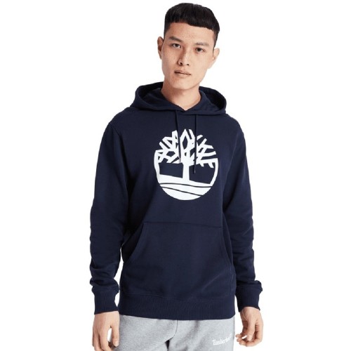Ανδρικό Φούτερ Μπλε Timberland® Core Tree Logo Hoodie A2BJH-U10 Timberland
