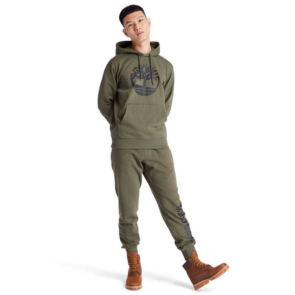 TIMBERLAND</br>Ανδρικό Φούτερ Χακί Timberland® Core Tree Logo Hoodie A2BJH-Z28 Timberland TIMBERLAND</br>Ανδρικό Φούτερ Χακί Timberland® Core Tree Logo Hoodie A2BJH-Z28 Timberland