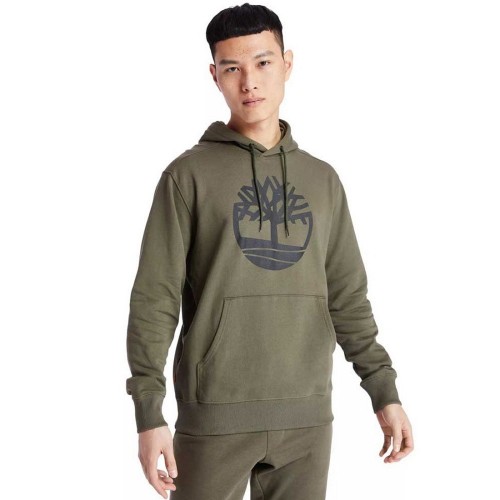 Ανδρικό Φούτερ Χακί Timberland® Core Tree Logo Hoodie A2BJH-Z28 Timberland