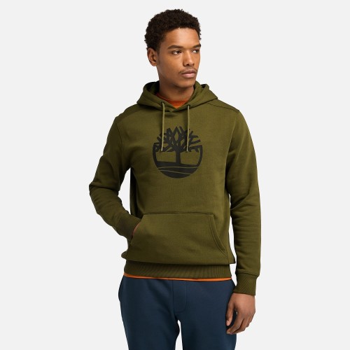 Ανδρικό Φούτερ Χακί Timberland® Core Tree Logo Hoodie A2BJH-302 Timberland