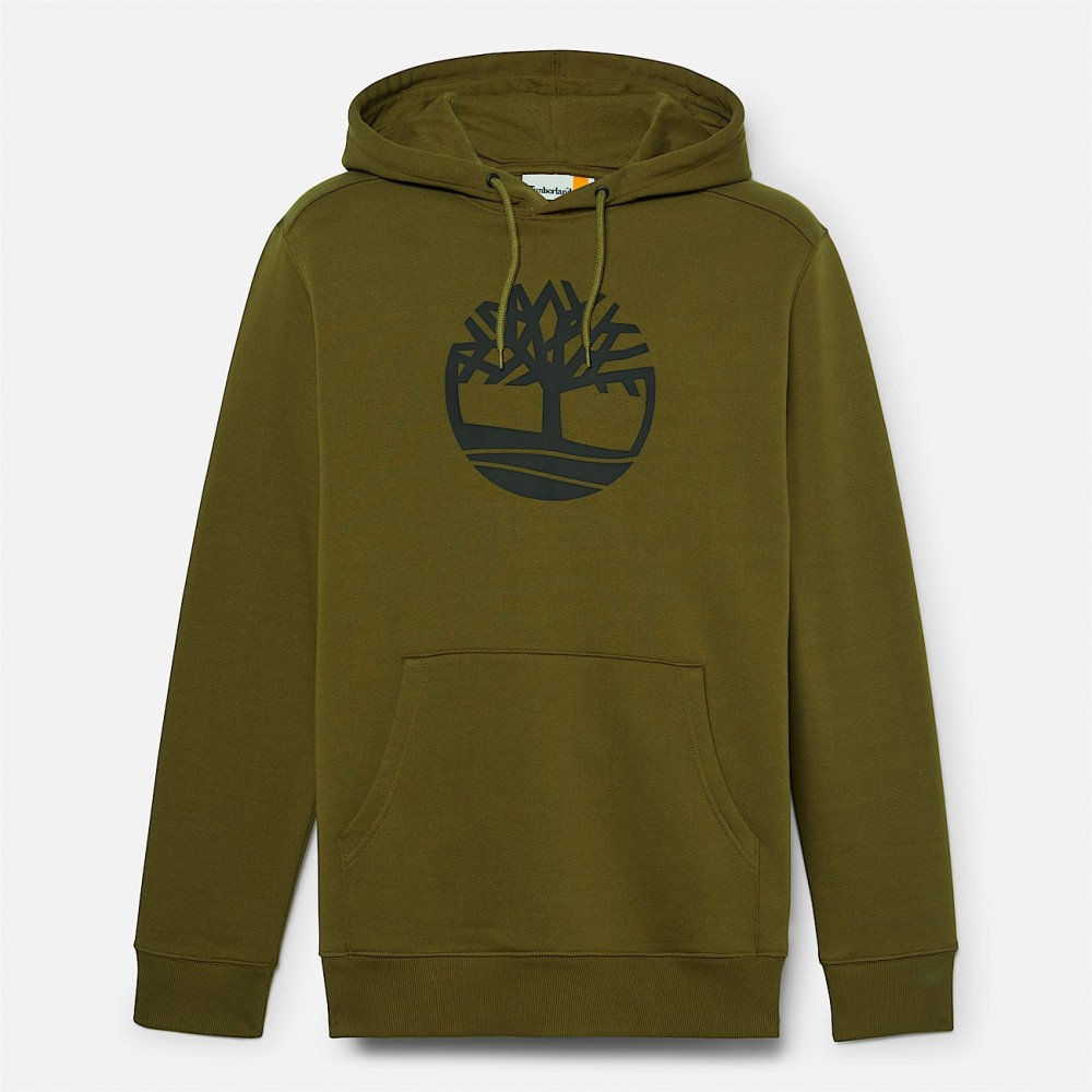 TIMBERLAND</br>Ανδρικό Φούτερ Χακί Timberland® Core Tree Logo Hoodie A2BJH-302 Timberland TIMBERLAND</br>Ανδρικό Φούτερ Χακί Timberland® Core Tree Logo Hoodie A2BJH-302 Timberland