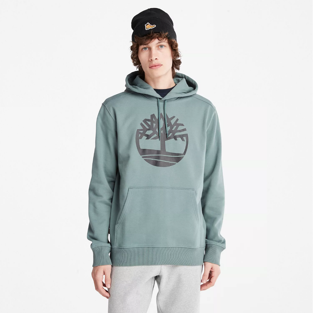 TIMBERLAND</br>Ανδρικό Φούτερ Λαδί Timberland® Core Tree Logo Hoodie A2BJH-DA9 TIMBERLAND</br>Ανδρικό Φούτερ Λαδί Timberland® Core Tree Logo Hoodie A2BJH-DA9