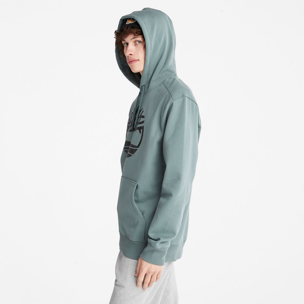 TIMBERLAND</br>Ανδρικό Φούτερ Λαδί Timberland® Core Tree Logo Hoodie A2BJH-DA9 TIMBERLAND</br>Ανδρικό Φούτερ Λαδί Timberland® Core Tree Logo Hoodie A2BJH-DA9