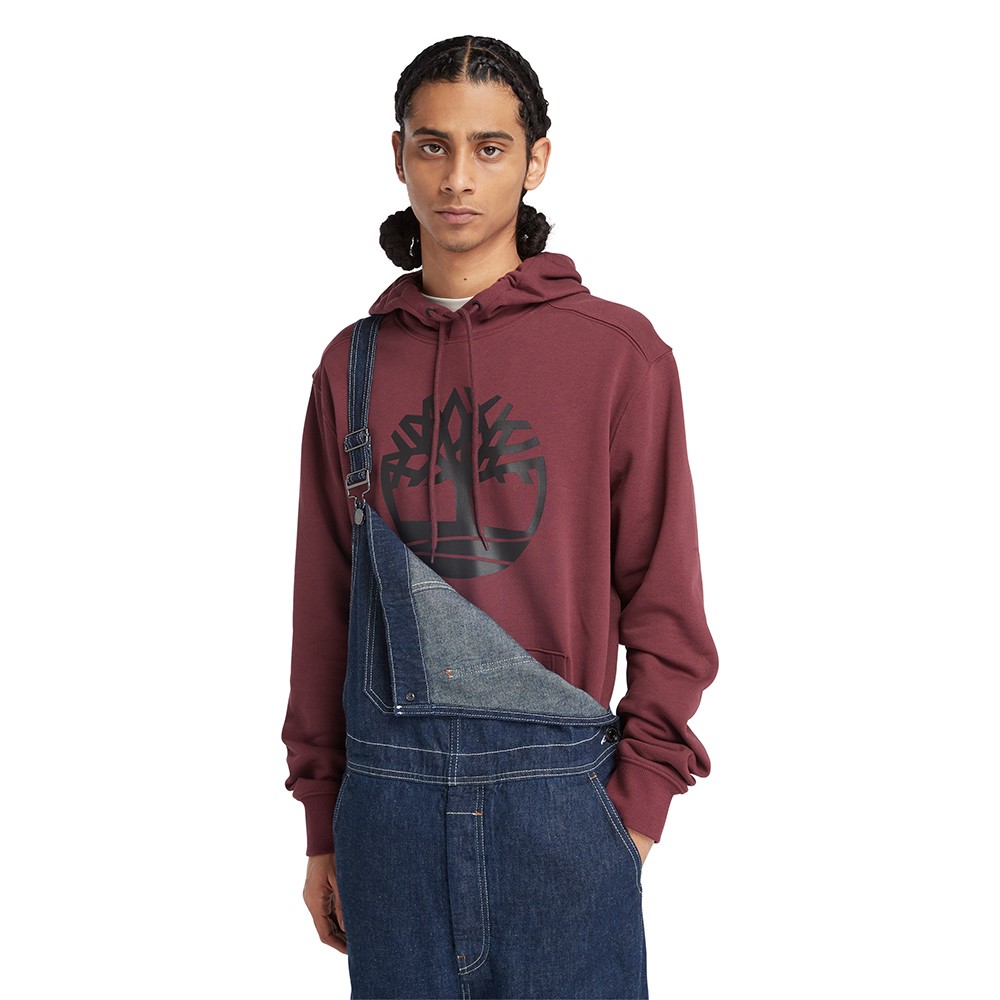 TIMBERLAND</br>Ανδρικό Φούτερ Μπορντώ Timberland® Core Tree Logo Hoodie A2BJH-I30 Timberland TIMBERLAND</br>Ανδρικό Φούτερ Μπορντώ Timberland® Core Tree Logo Hoodie A2BJH-I30 Timberland