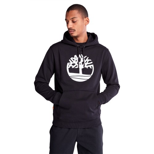 Ανδρικό Φούτερ Μαύρο Timberland® Core Tree Logo Hoodie A2BJH-N92 Timberland