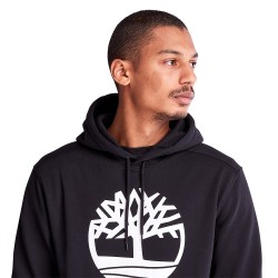 Ανδρικό Φούτερ Μαύρο Timberland® Core Tree Logo Hoodie A2BJH-N92 Timberland