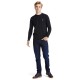 TIMBERLAND</br>Ανδρικό Πουλόβερ Μαύρο LS Williams River Cotton Crewneck Sweater A2BMM-001 Timberland TIMBERLAND</br>Ανδρικό Πουλόβερ Μαύρο LS Williams River Cotton Crewneck Sweater A2BMM-001 Timberland