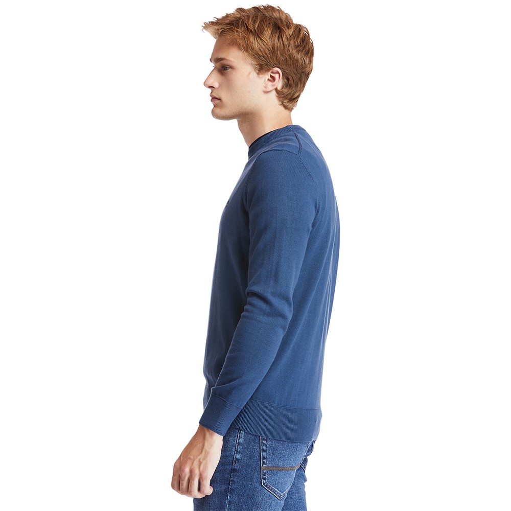TIMBERLAND</br>Ανδρικό Πουλόβερ Ραφ LS Williams River Cotton Crewneck Sweater A2BMM-288 Timberland TIMBERLAND</br>Ανδρικό Πουλόβερ Ραφ LS Williams River Cotton Crewneck Sweater A2BMM-288 Timberland