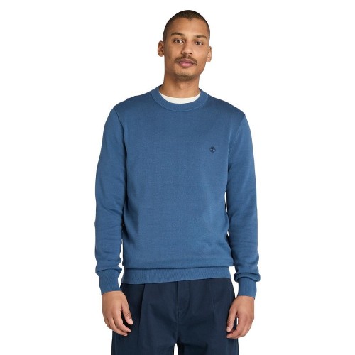 Timberland LS Williams River Cotton Crewneck Sweater A2BMM-288 Ανδρικό Πουλόβερ Ραφ Timberland LS Williams River Cotton Crewneck Sweater A2BMM-288 Ανδρικό Πουλόβερ Ραφ